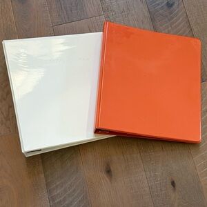 LOT Corporate Express Deluxe Locking Round Ring View Binders 2" & 3" Large